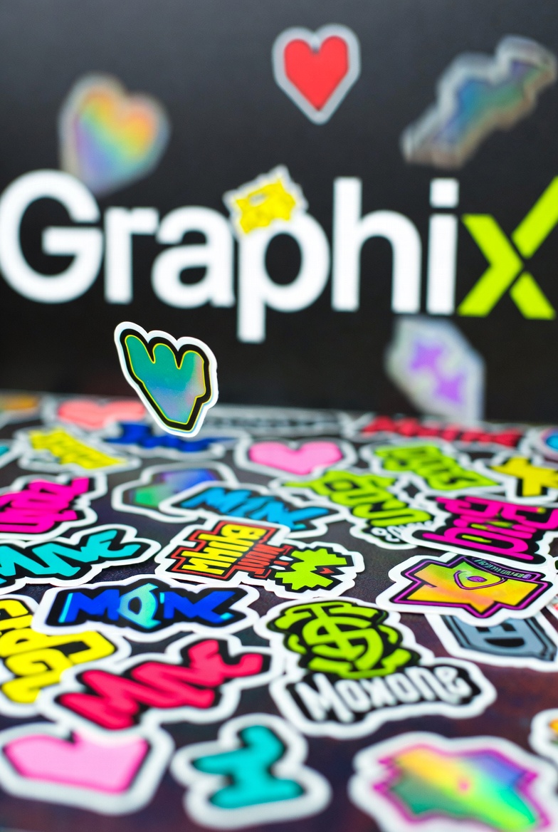 Holographic Stickers – Premium Custom Vinyl Stickers | Durable & Eye-Catching (3x3)