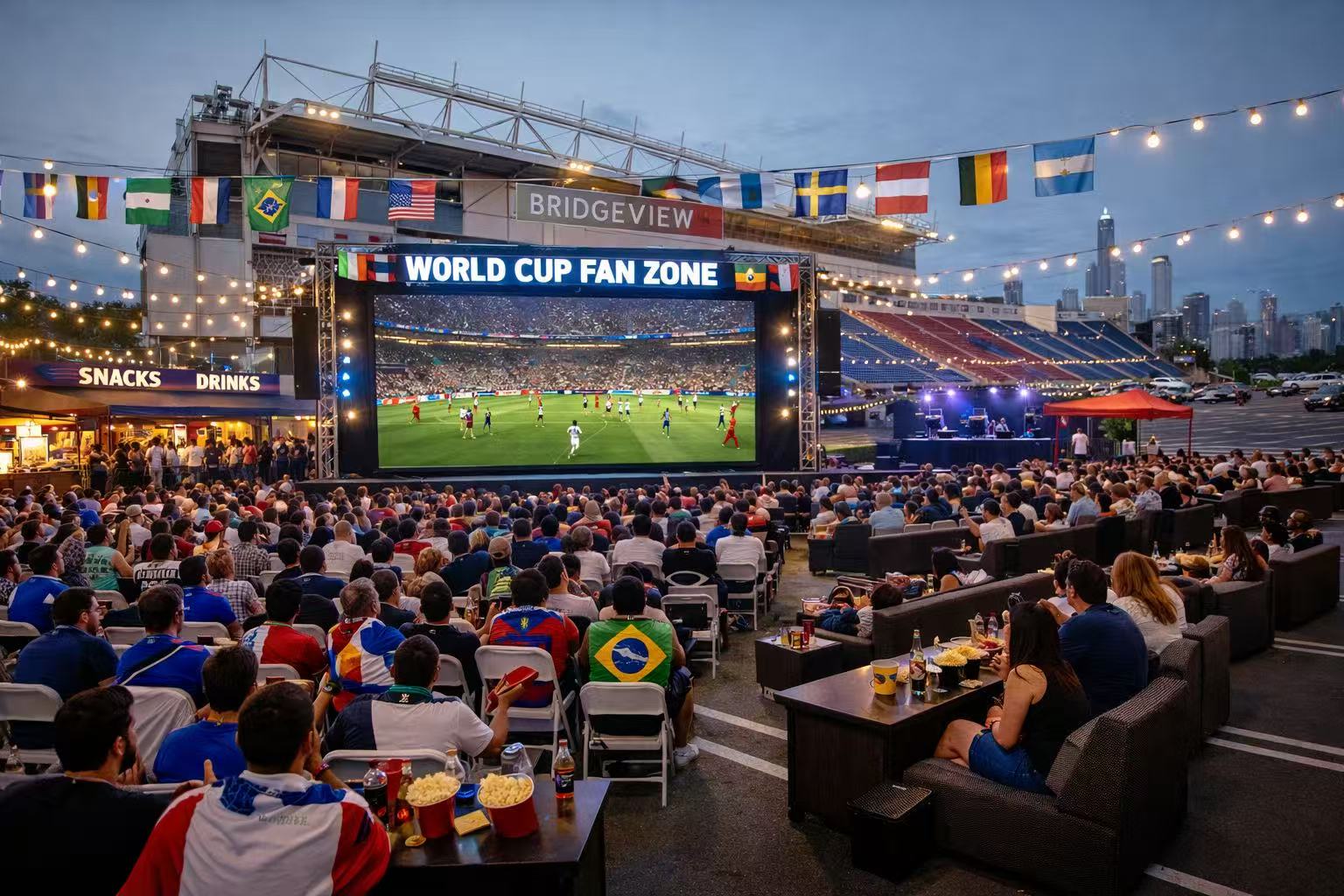 World Cup Fan Zone Ticket
