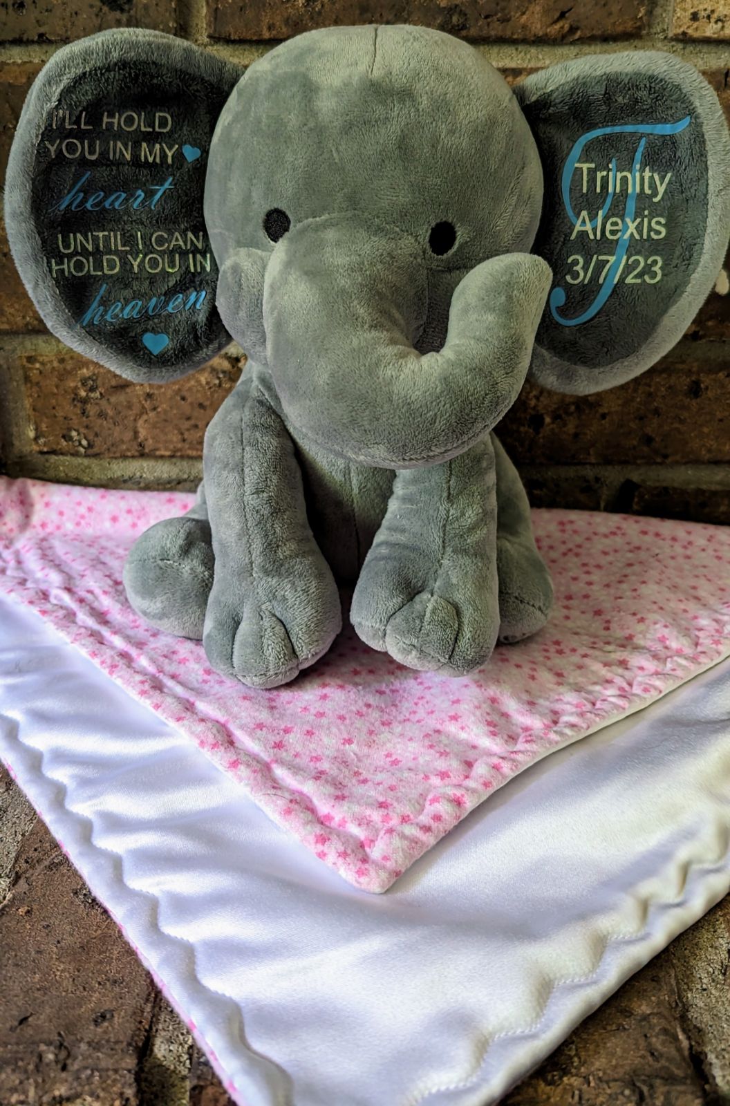Personalized Elephant Plush - 100% Free