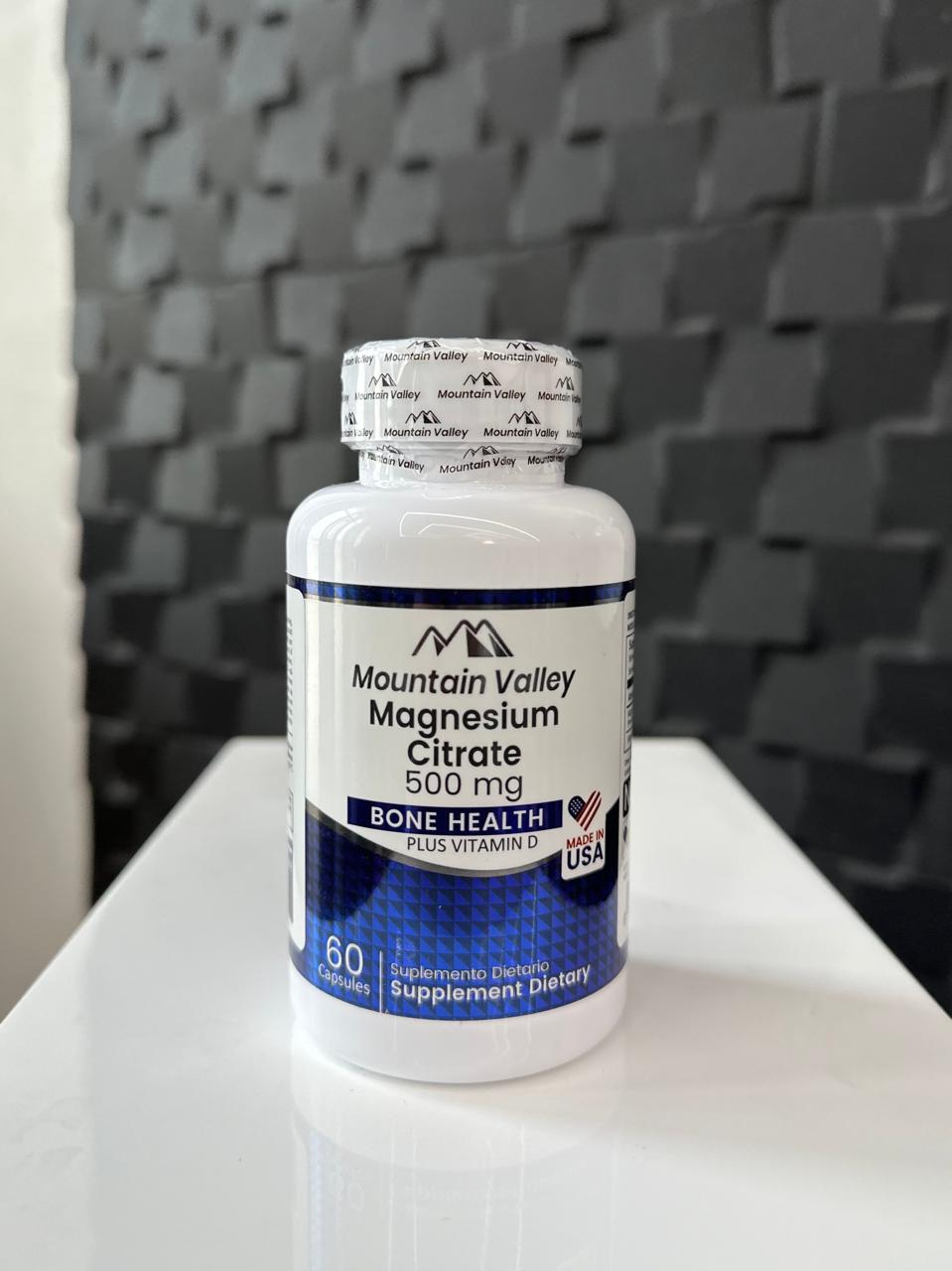 Citrato de Magnesio 500 mg