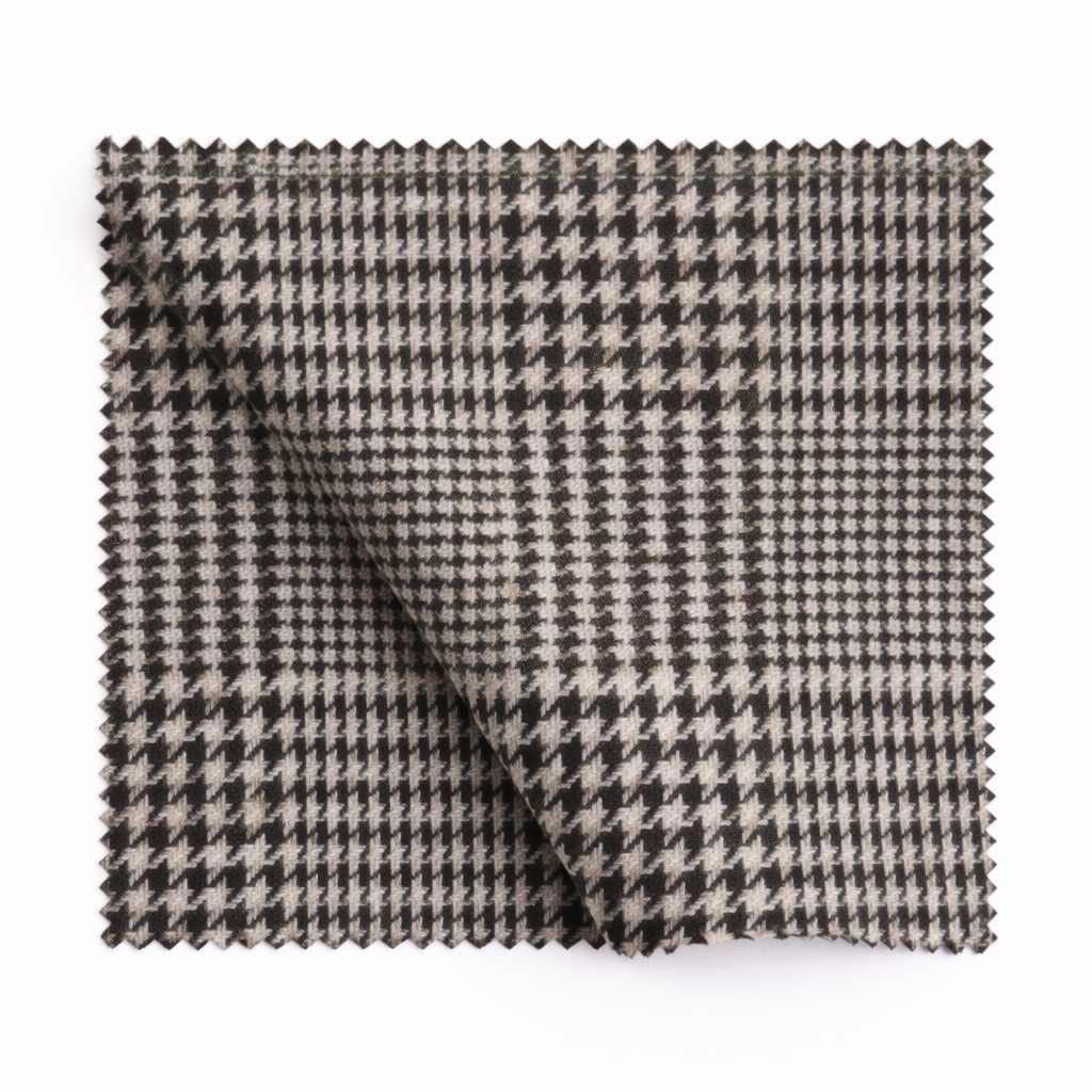 Marling & Evans Houndstooth Wool Linen
