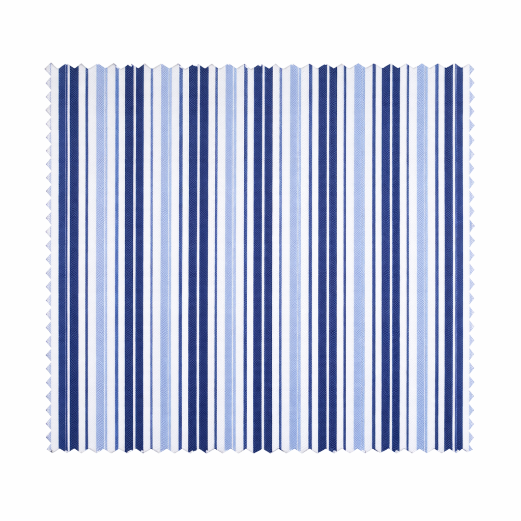 Canclini Blue Navy Stripe Cotton
