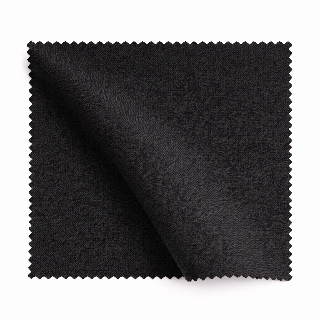 Charles Clayton Black Wool & Cashmere