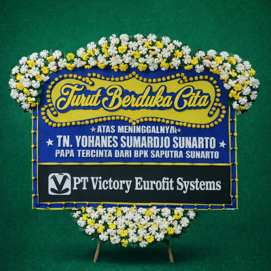 Karangan Bunga Duka Cita