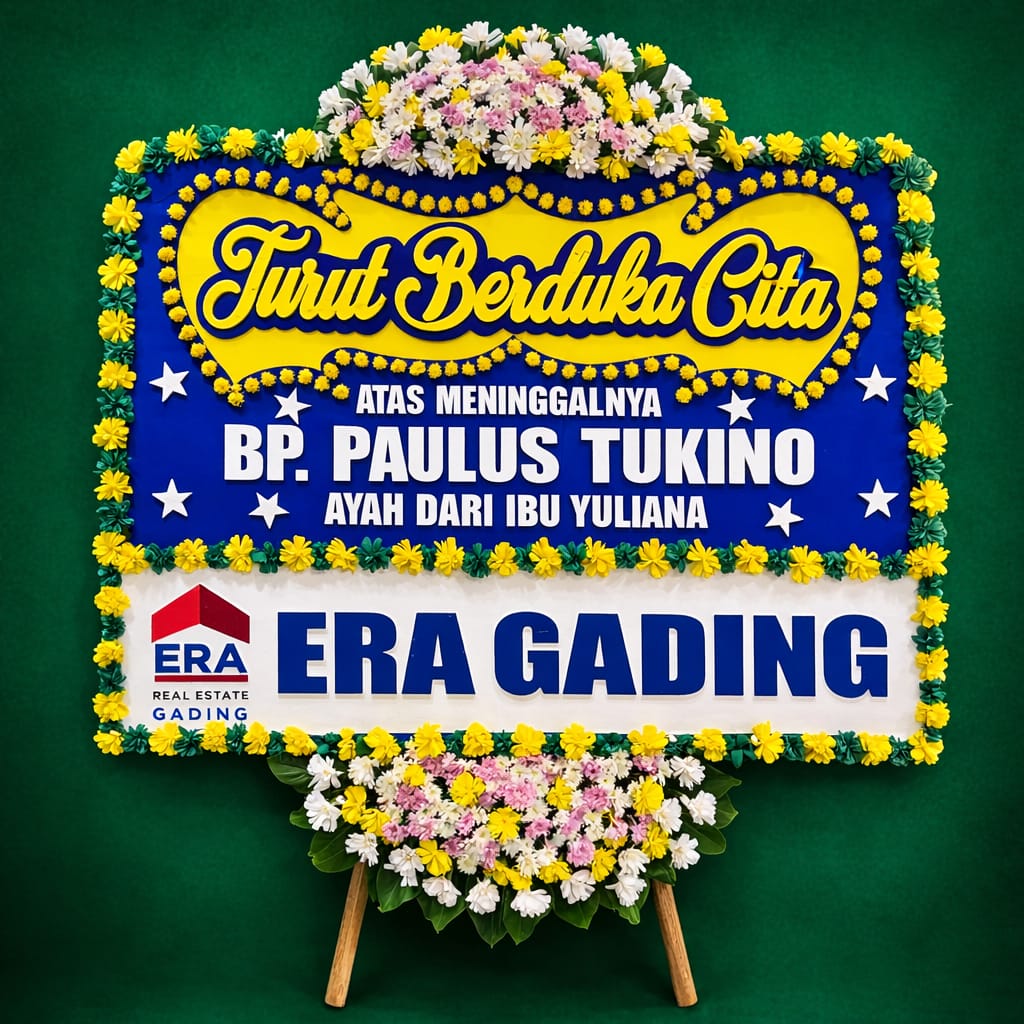 Karangan Bunga Duka Cita