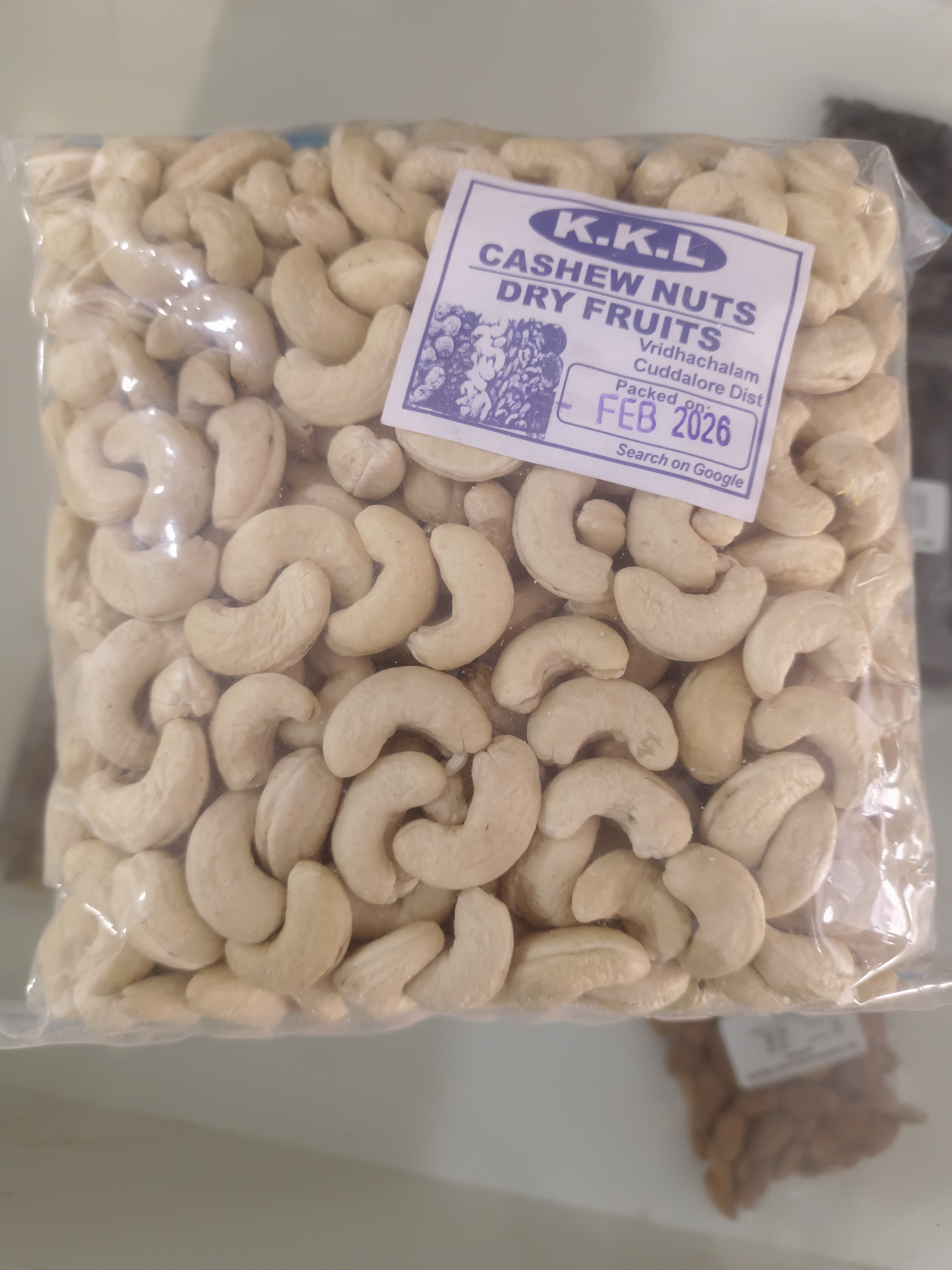 Panruti Cashew 1kg