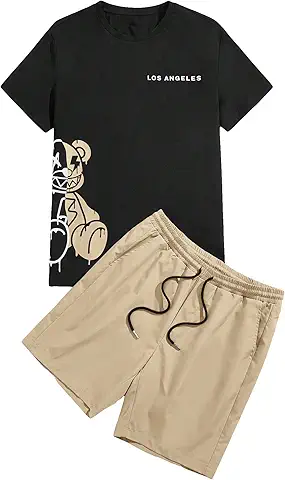 Los Angeles Graphic Tee & Shorts Set