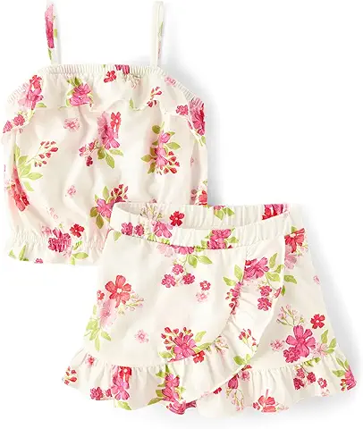 Girls' Floral Print Summer Set
