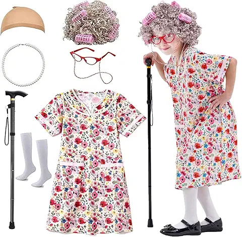Grandma Costume Set for Kids