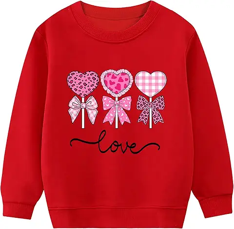 Kids' Love Heart Sweatshirt