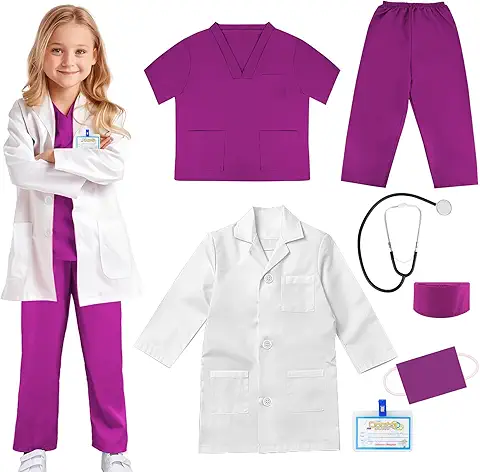 Kids Doctor Costume Set