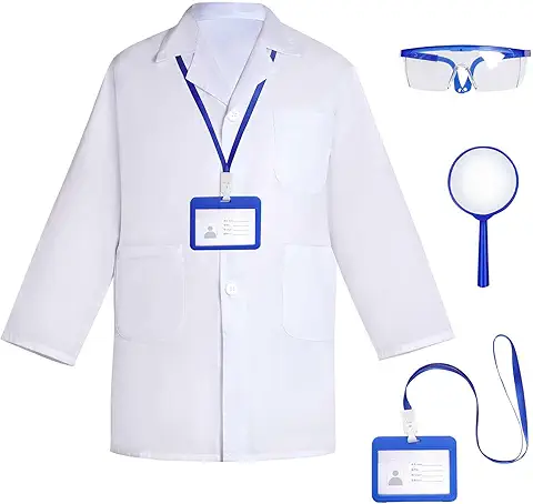 Kids Scientist Costume Set