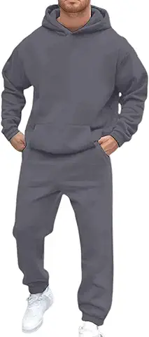 Men's Casual Hoodie Set