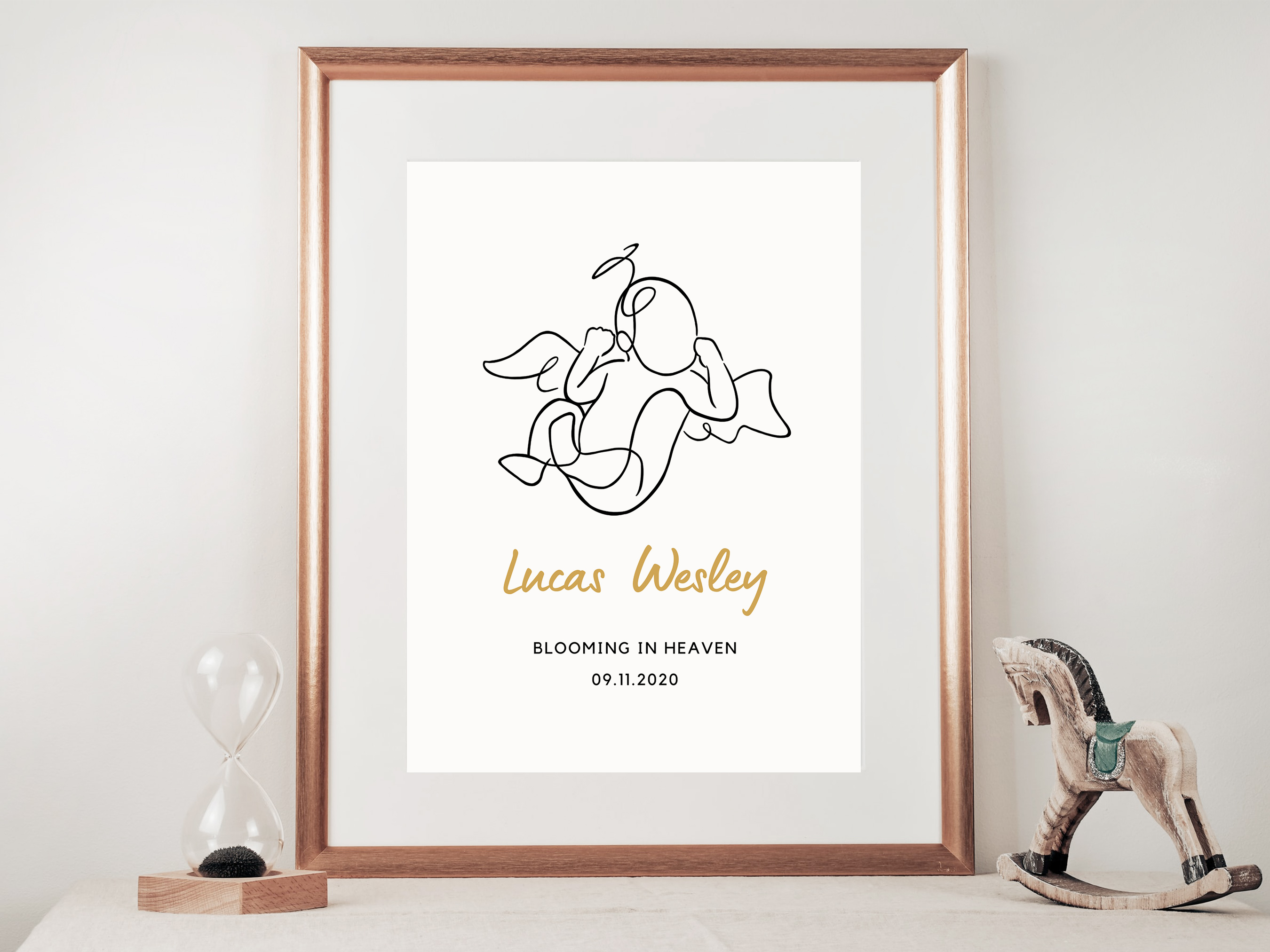 Angel Baby Wall Art