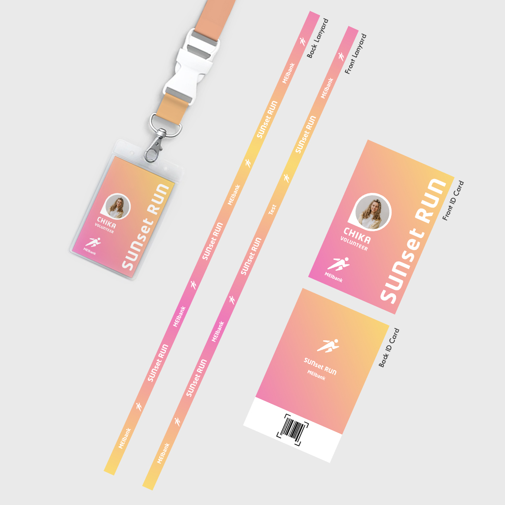 Minimal Business Lanyard