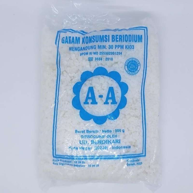 Garam Konsumsi Beriodium A-A 500g