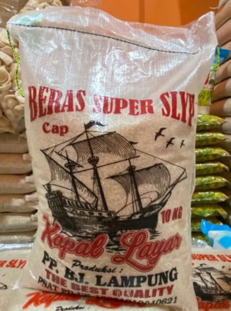 Beras Super SLYP Kapal Layar 10kg