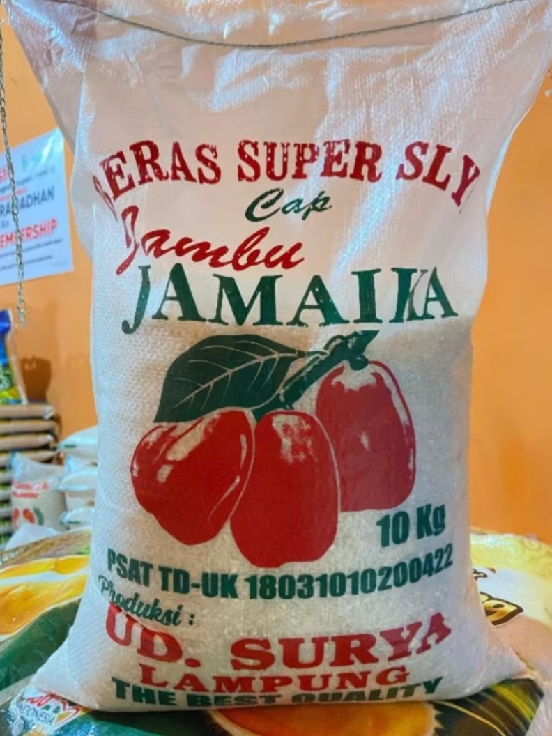 Beras Super Sly Cap Jambu Jamaica 10 Kg