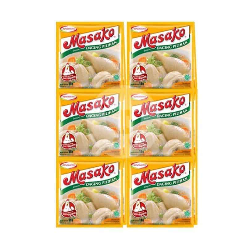 Masako Kaldu Ayam 6 Sachet