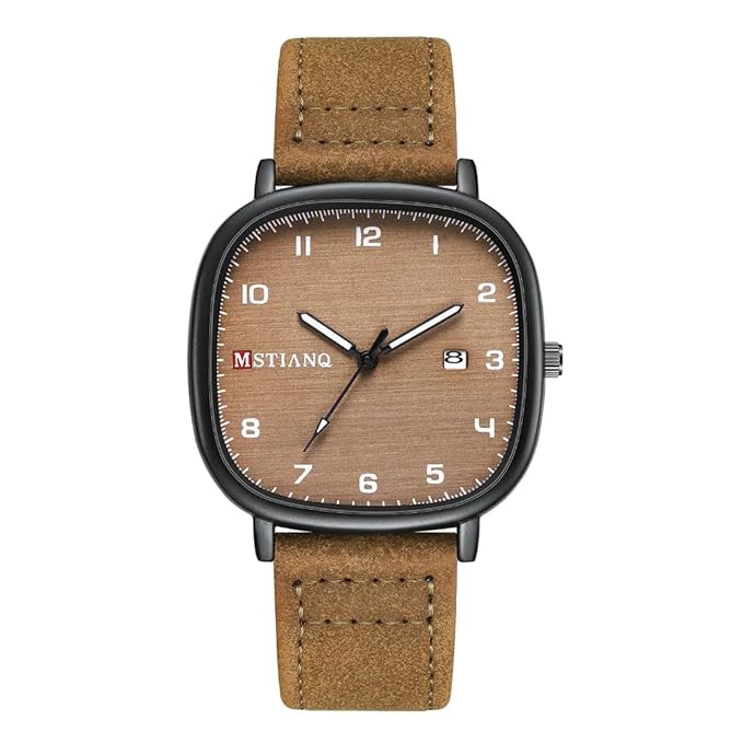 Men’s Premium Leather Quartz Watch 