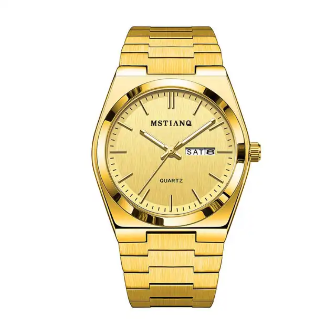 Gold-Tone Quartz Watch