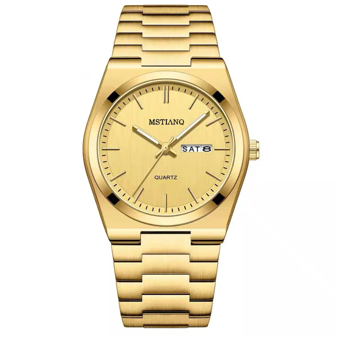 Gold-Tone Quartz Watch