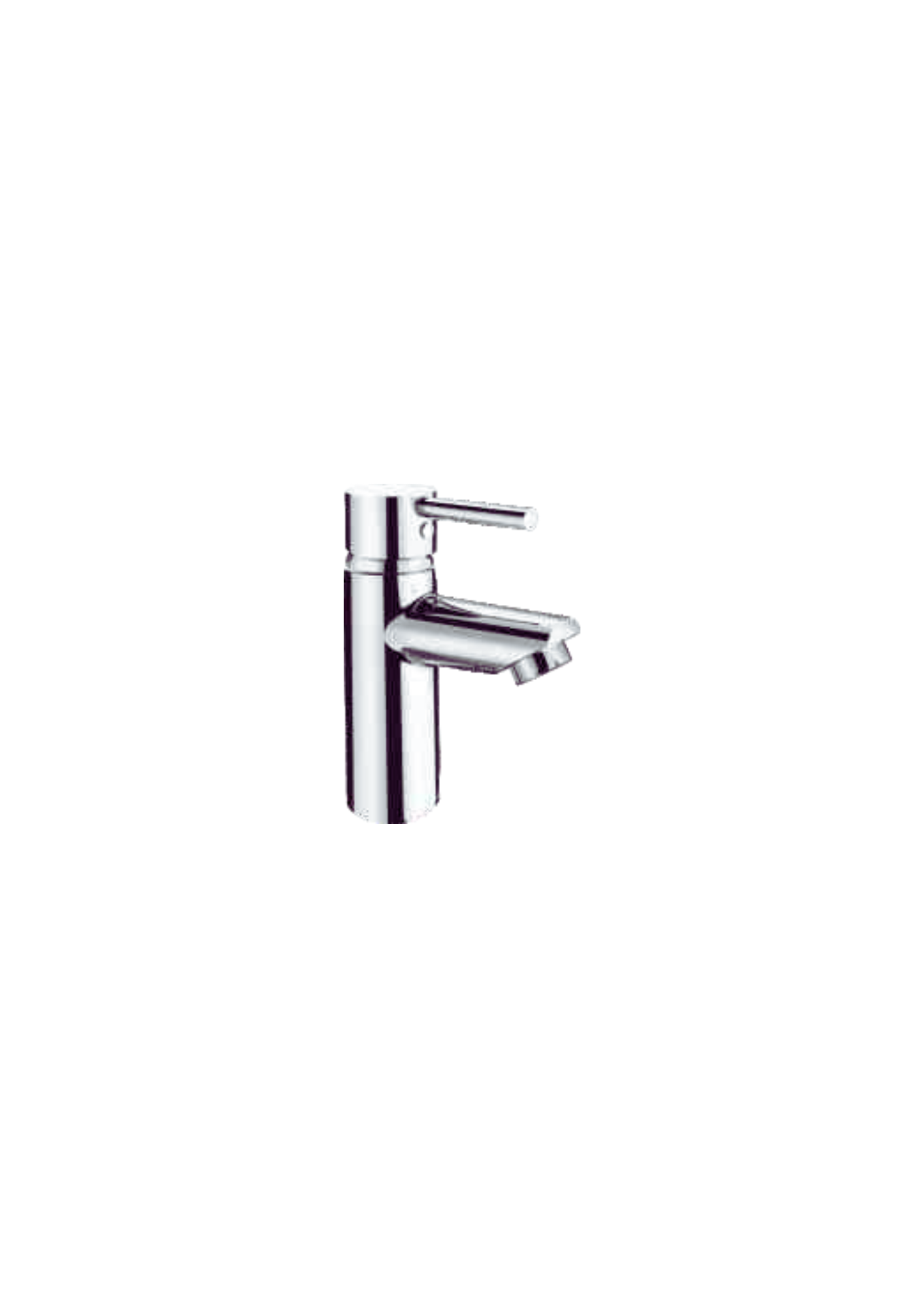 Titanium Single Lever Basin Mixer
