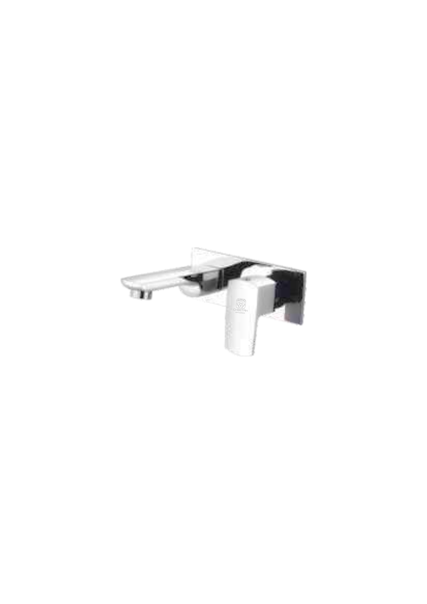 Crystal Wall Mounted Basin Mixer