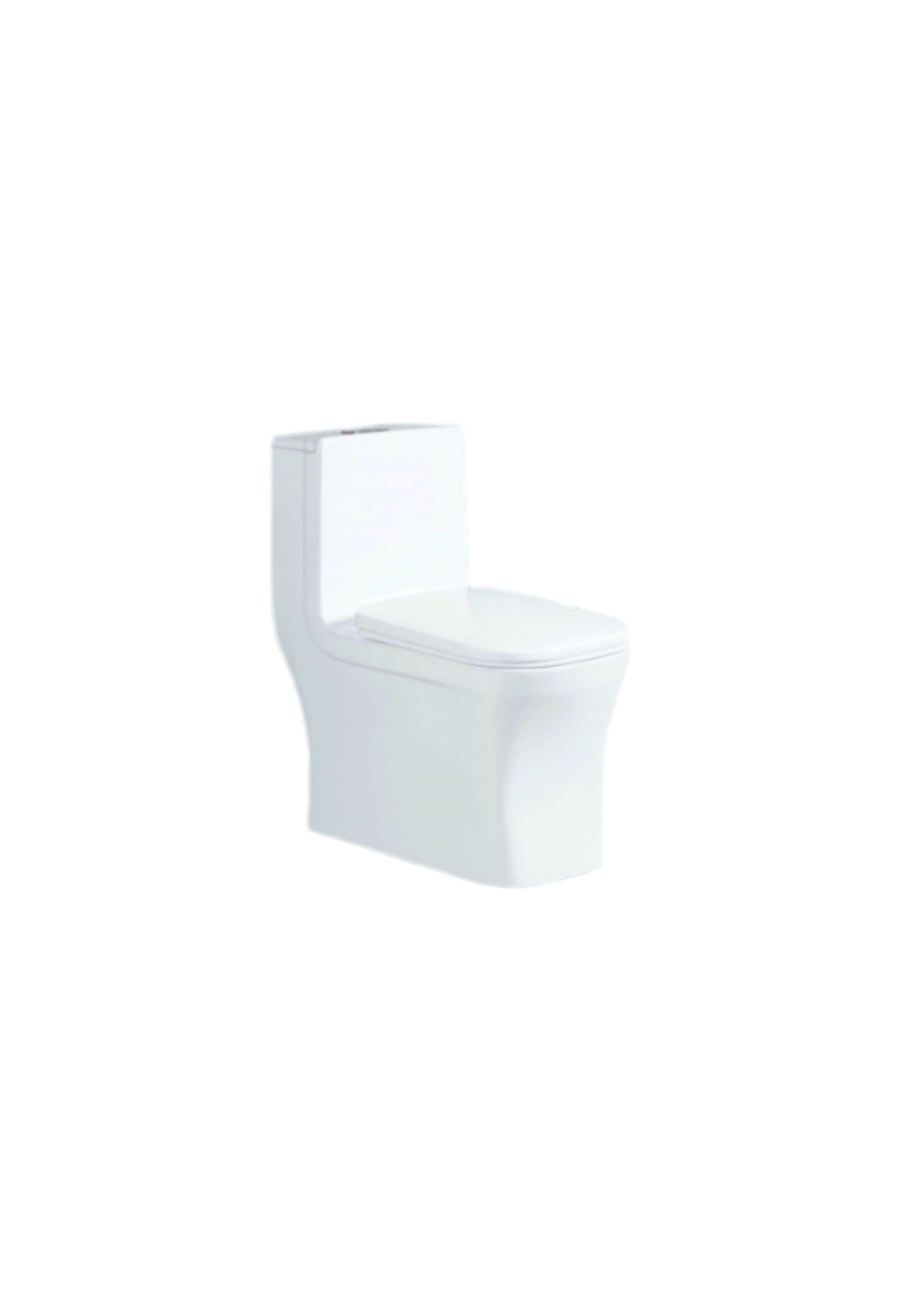 Tank One Piece Toilet with Integrated Jet