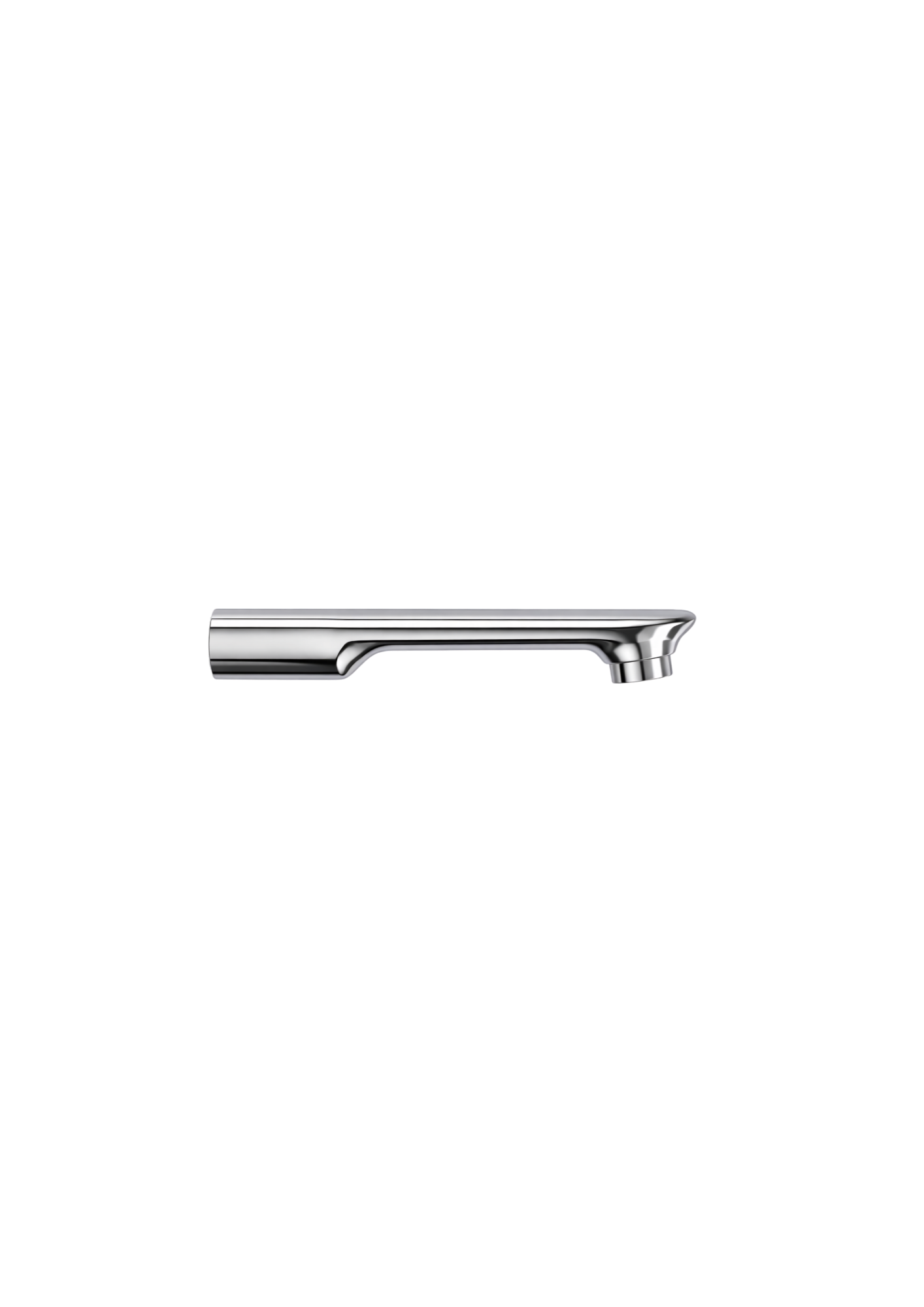 Bath Tub Spout with Wall Flange