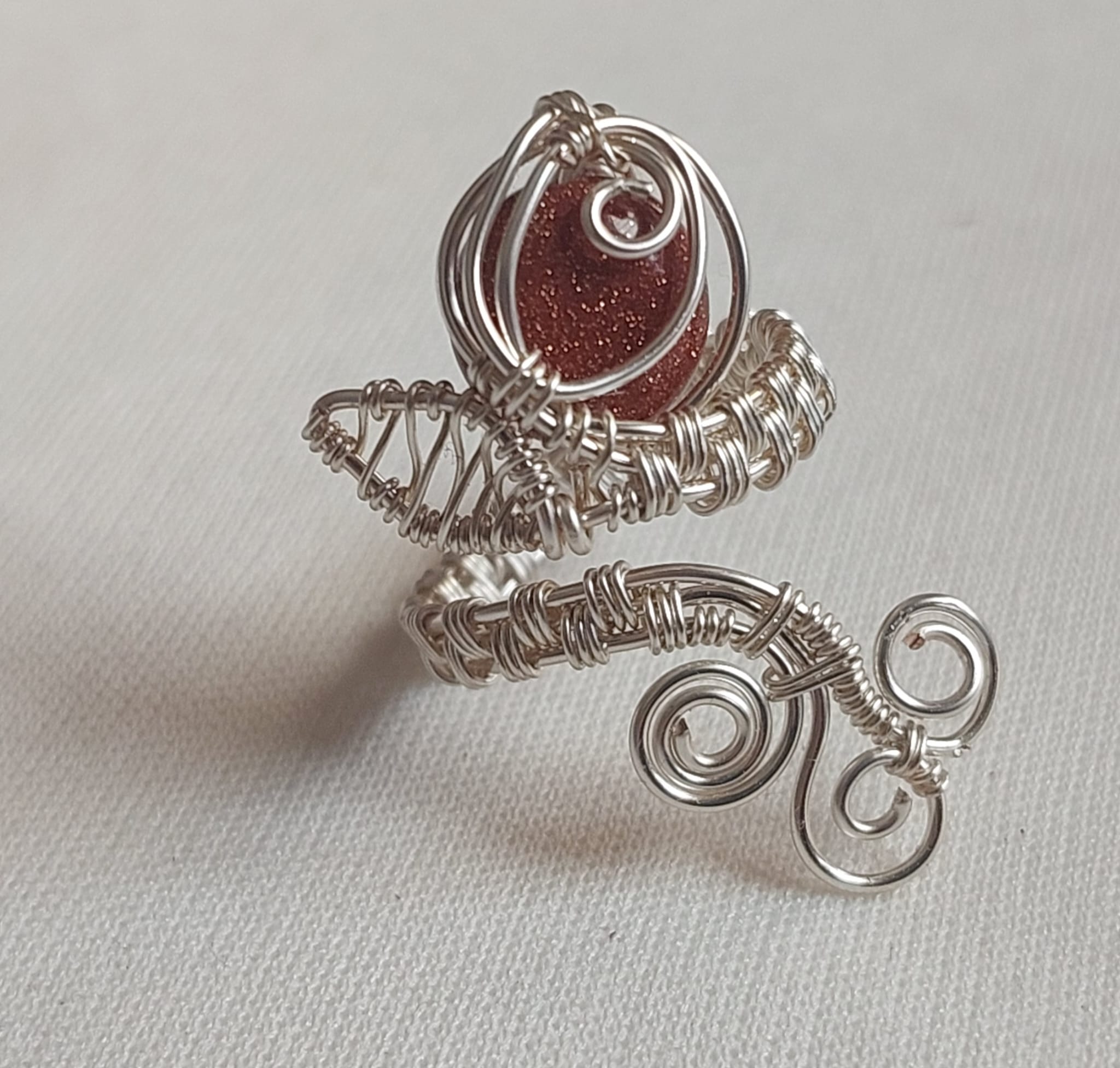 Wire Wrapped Statement Ring