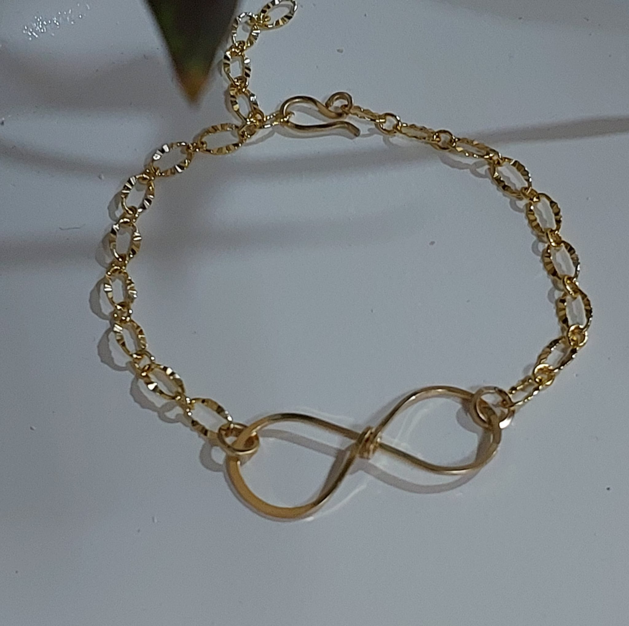 Gold Infinity Bracelet