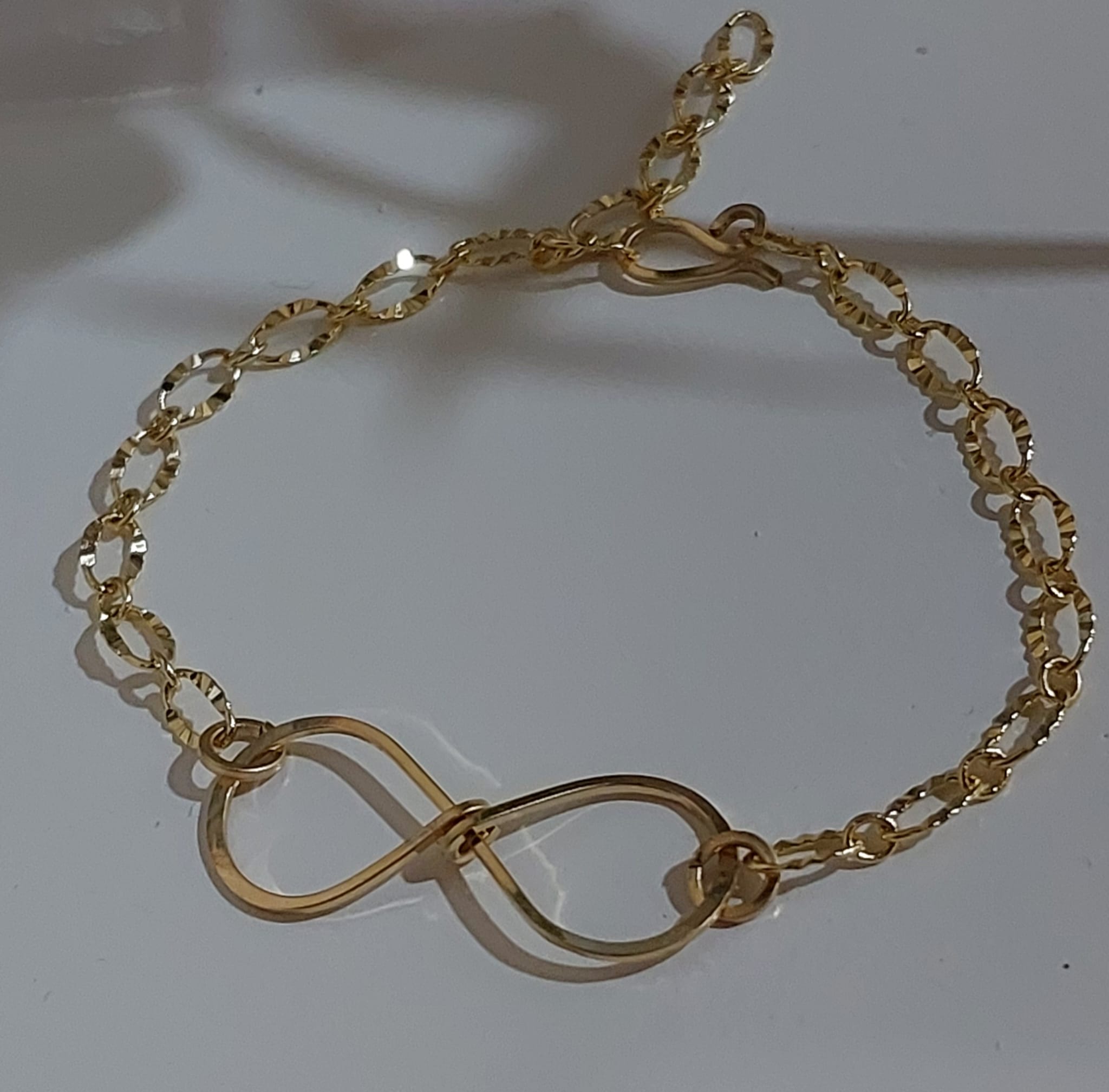 Gold Infinity Bracelet