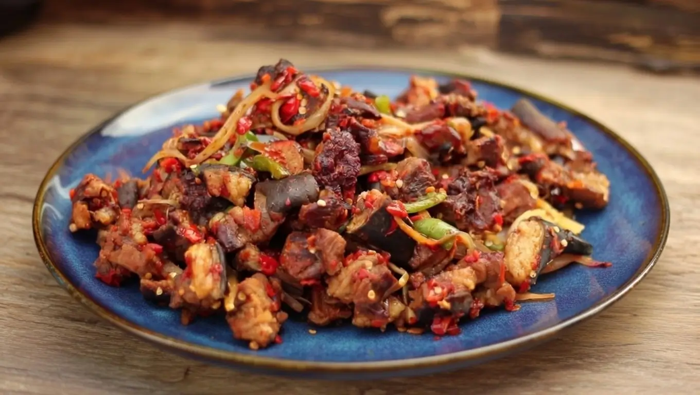 Asun (Peppered Goat Meat)