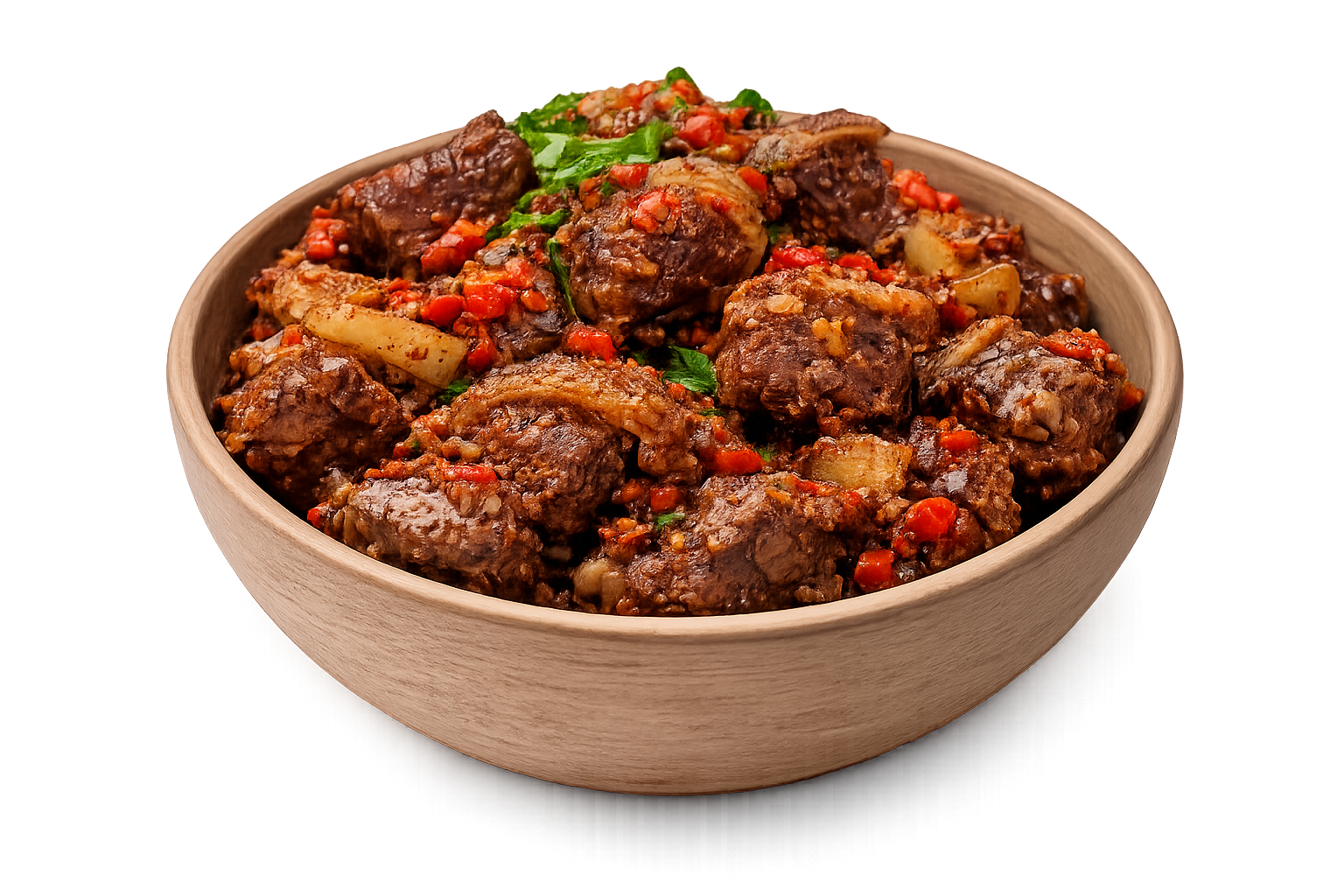 Asun (Peppered Goat Meat)