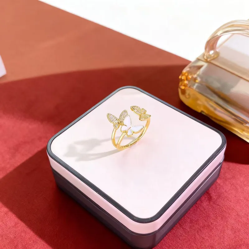 Bague Papillon en plaqué Or