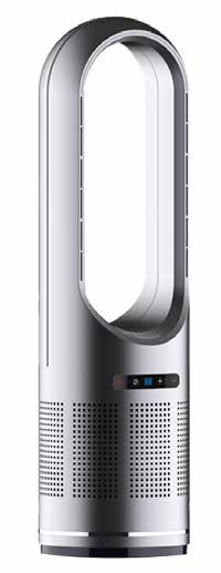 Bladeless Air Purifier Fan