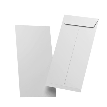White Document Envelope