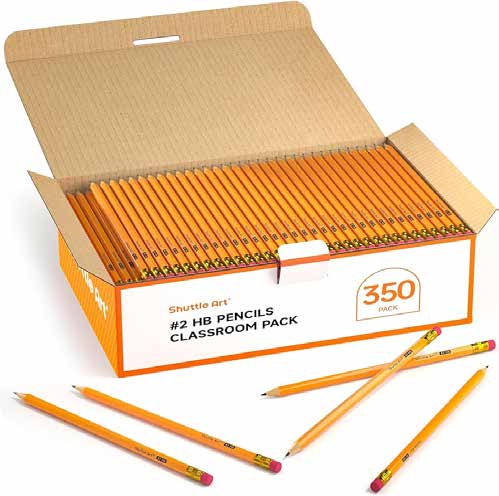 350-Pack HB Pencils