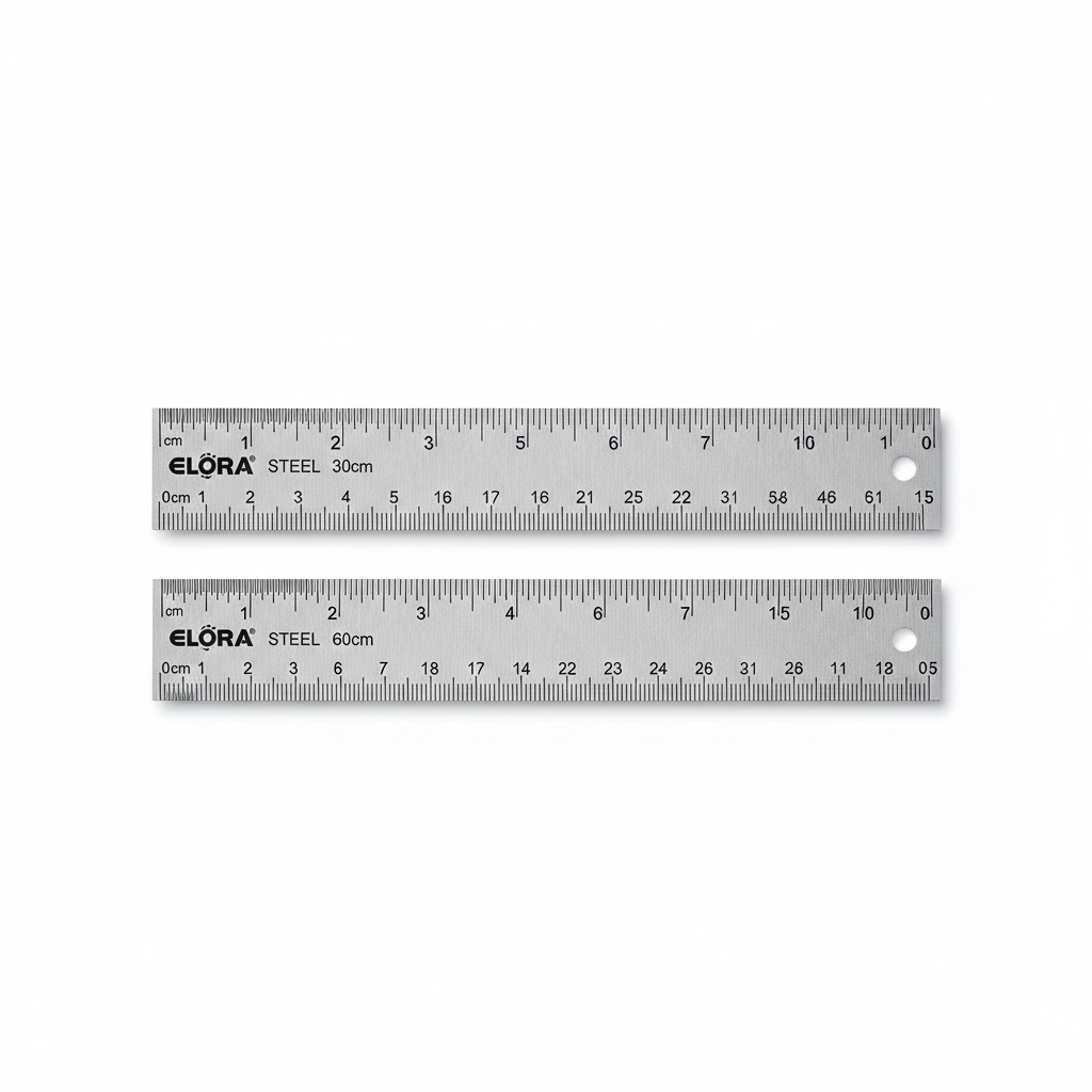 Elora Steel Ruler Set