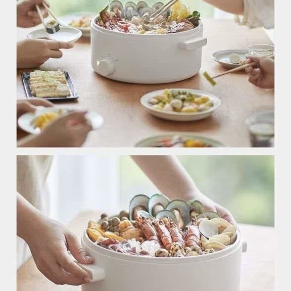 OLAYKS 5L Multifunction Electric Cooking Pot