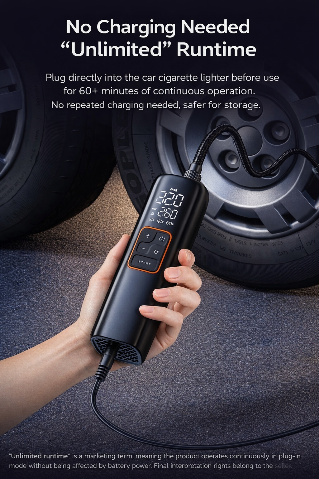 YC01 Portable Car Air Compressor