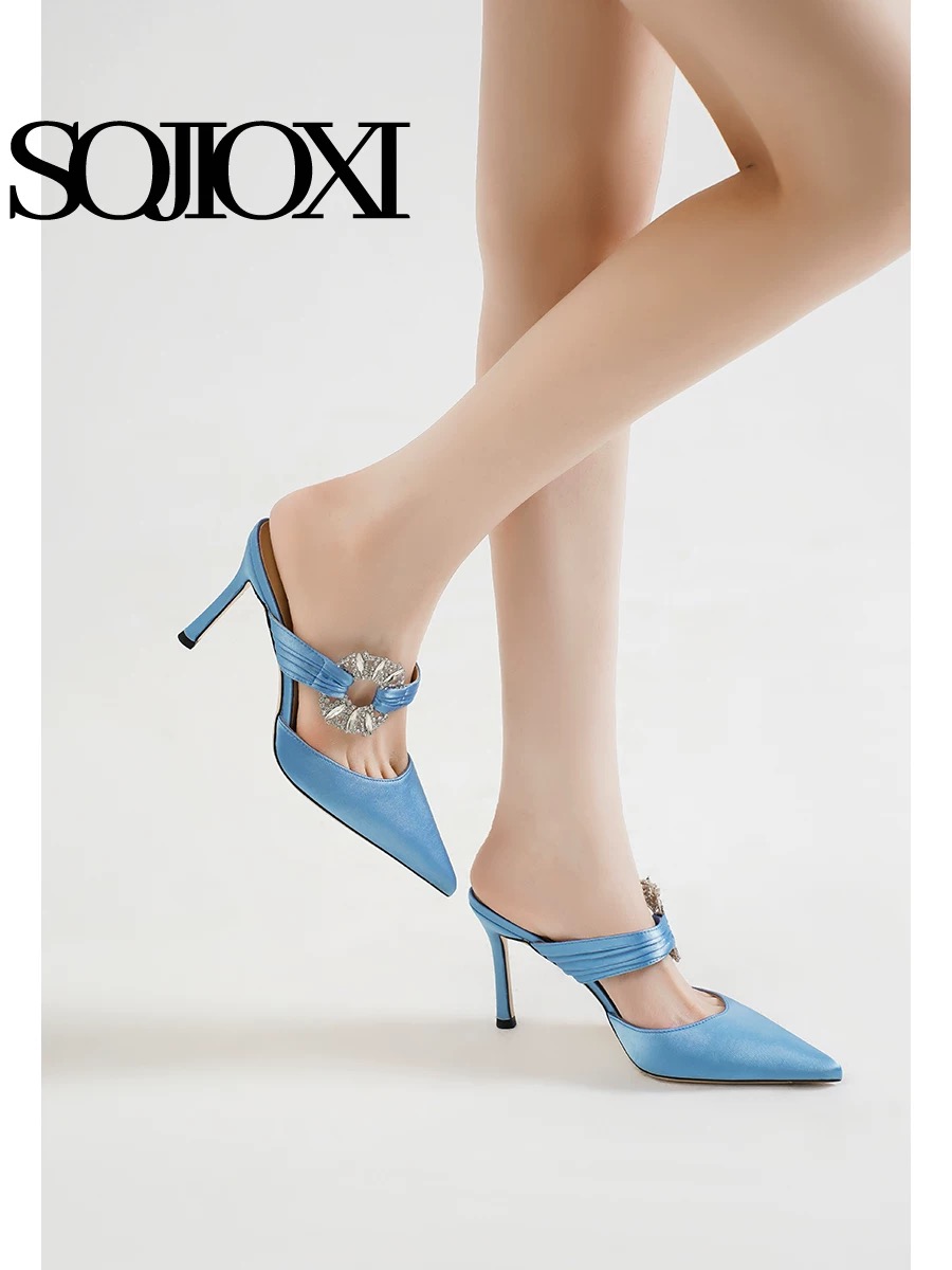 Sojioxi Elegant slip-on high heels
