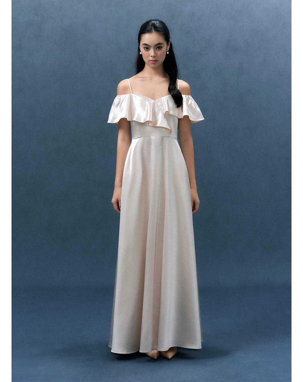 TANSSHOP Off-Shoulder Maxi Dress