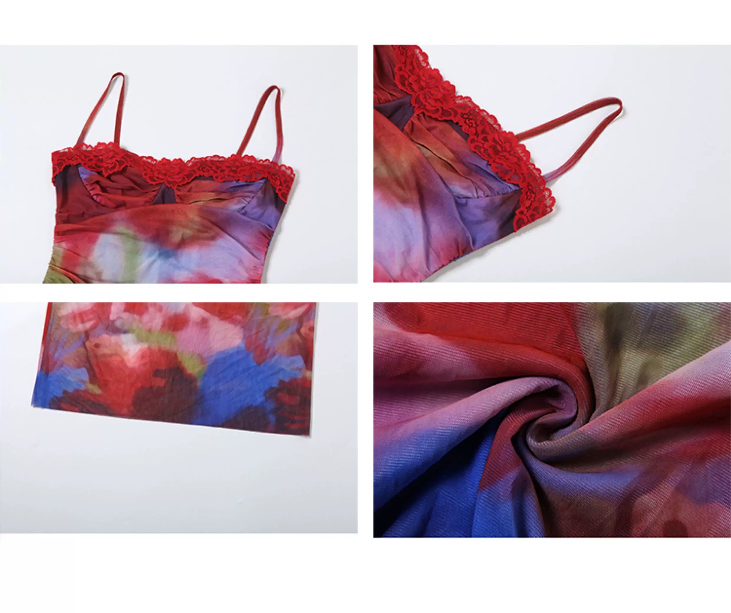 Colorful Evening Maxi Dress