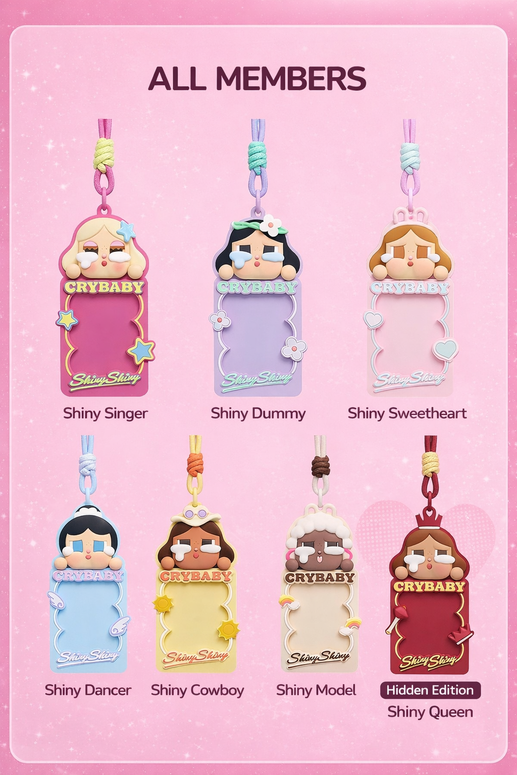 CRYBABY Shiny Shiny Series Card Holder Blind Box