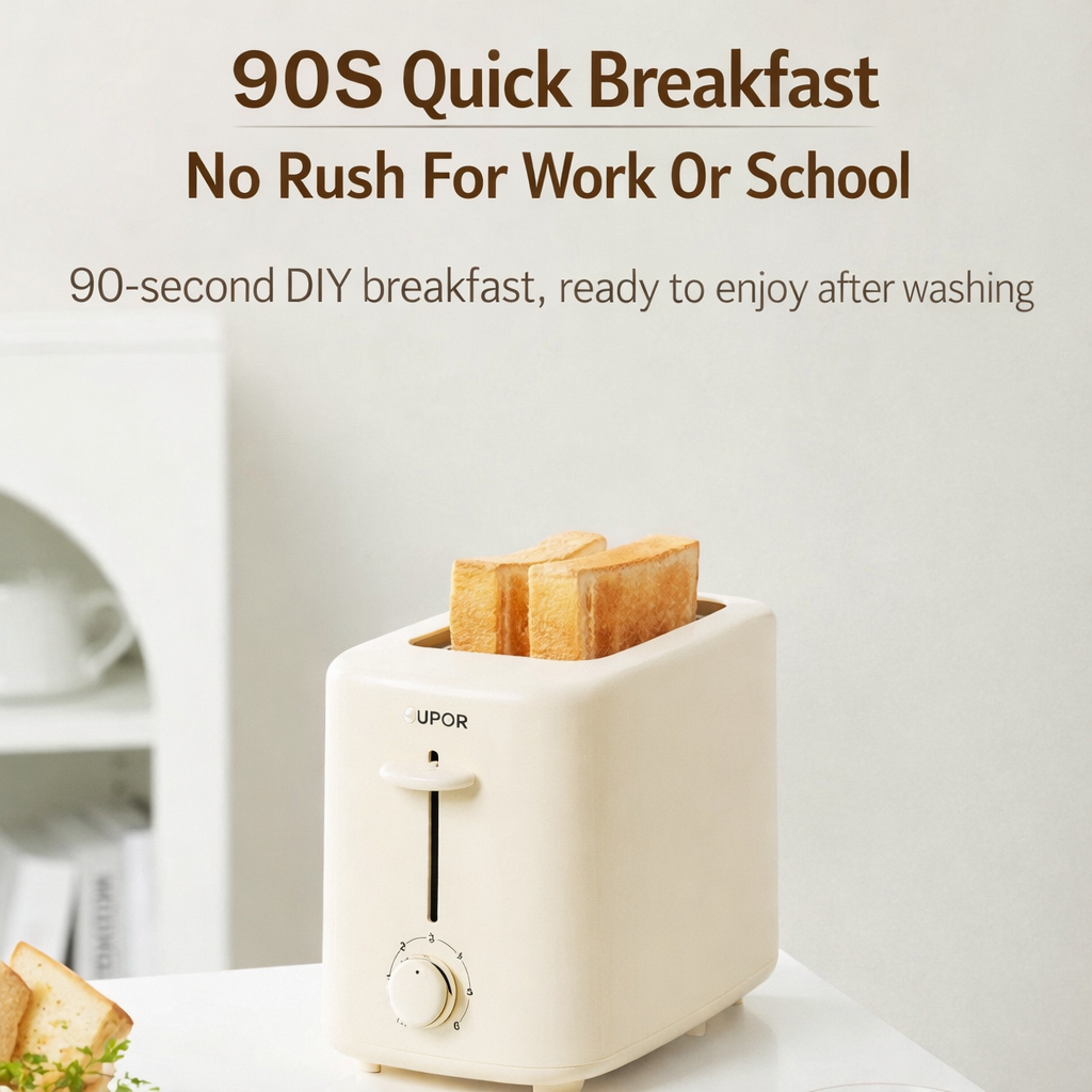 SUPOR 800W Bread Toaster