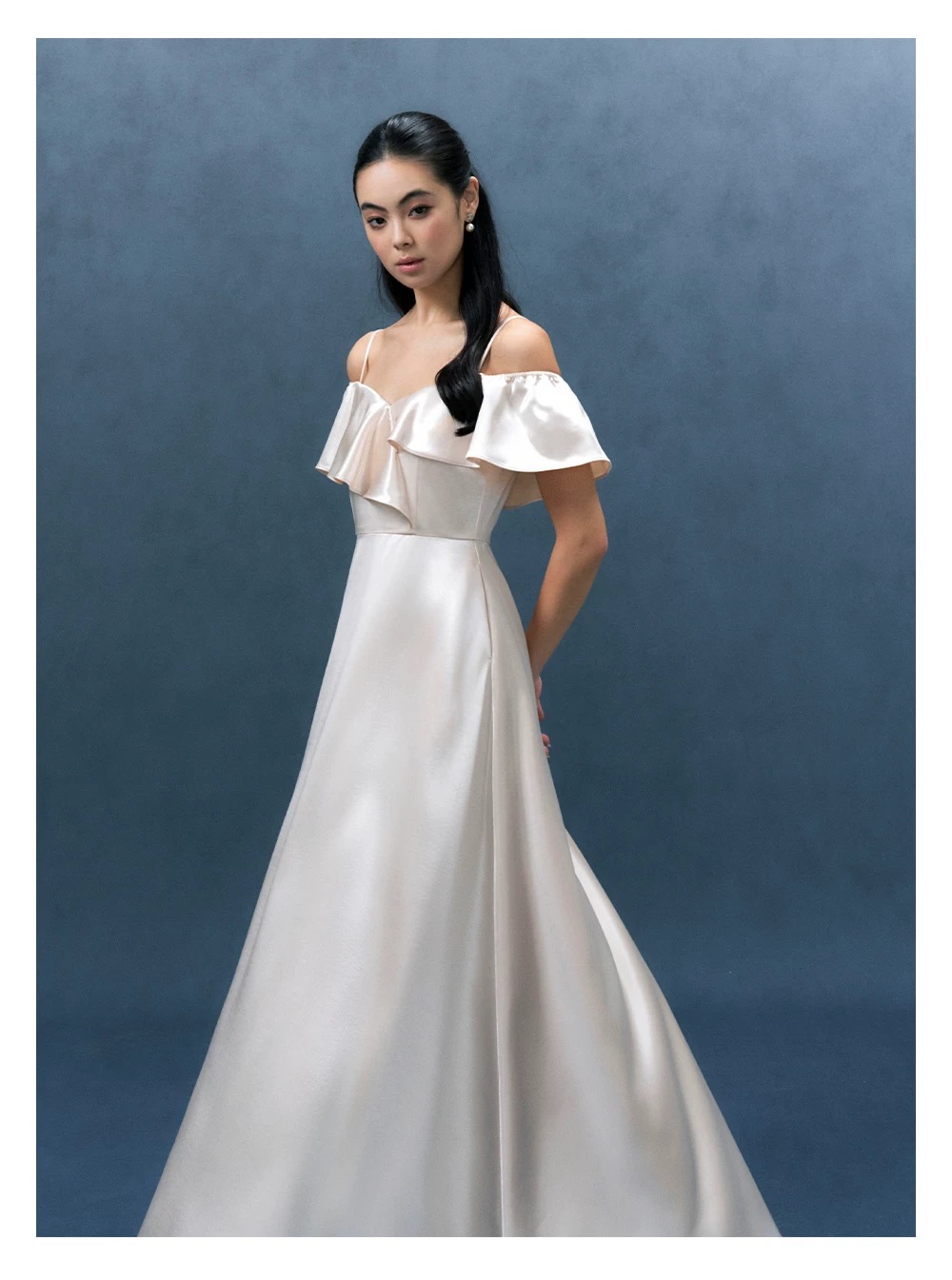 TANSSHOP Off-Shoulder Maxi Dress