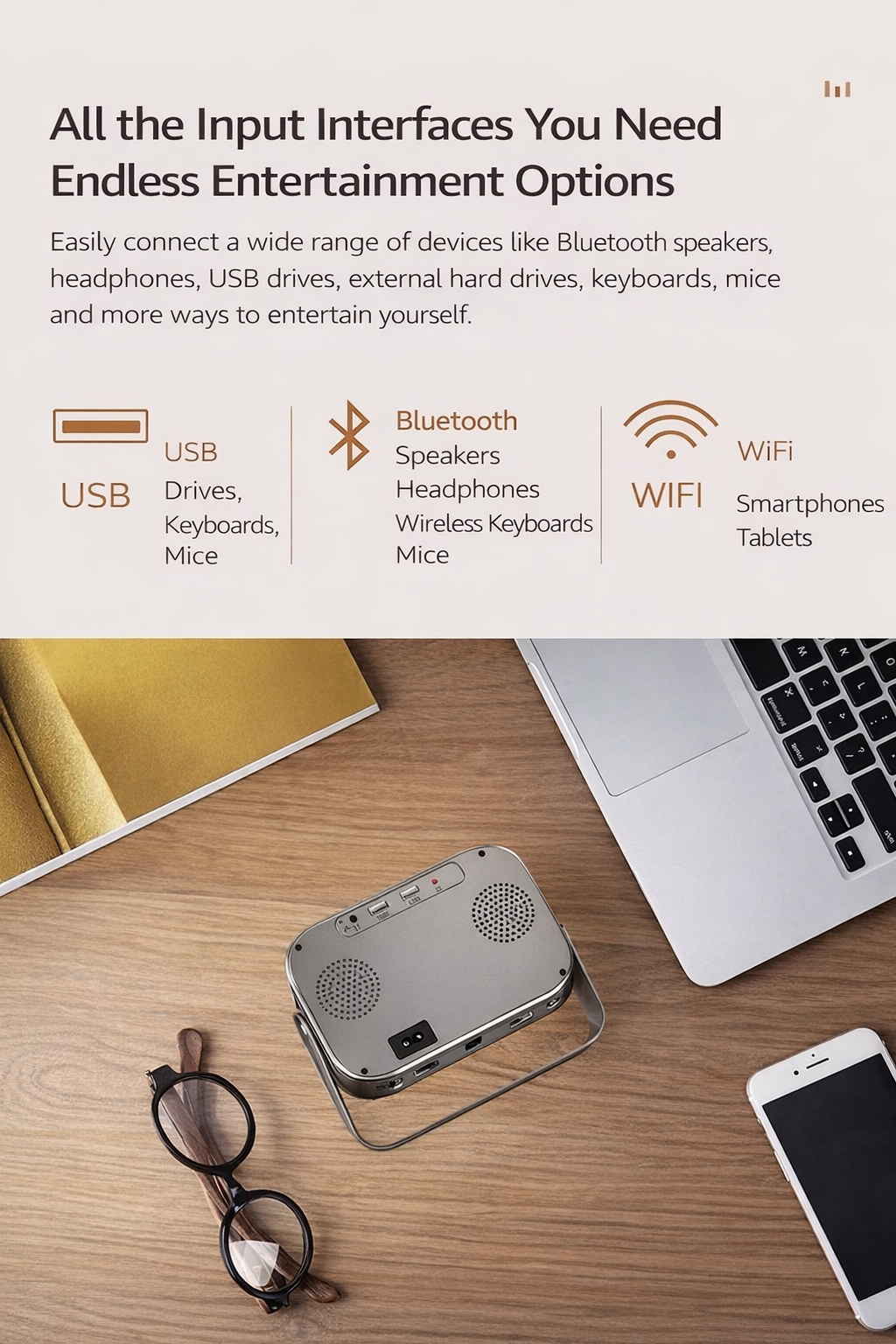 Compact Smart Projector
