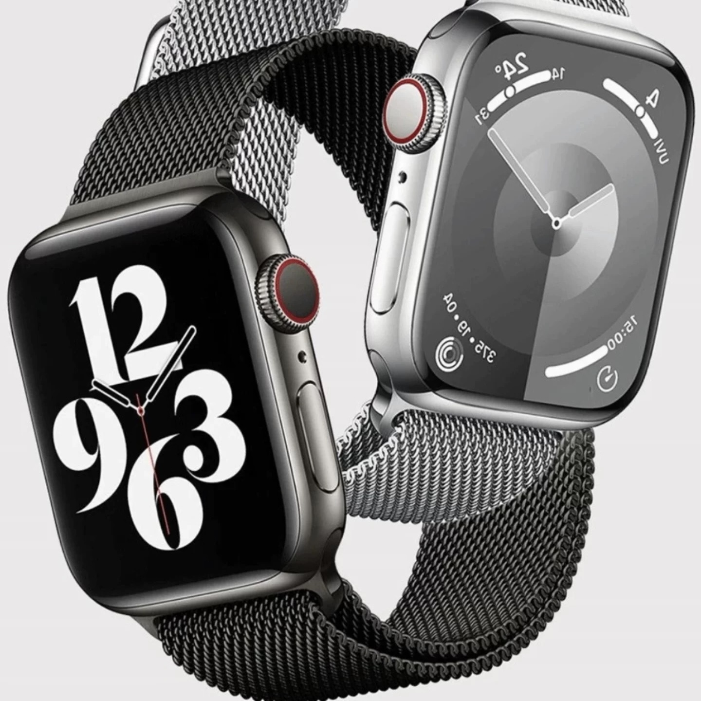 Milanese Loop Magnetic Metal Band for Apple Watch – Adjustable Stainless Steel Strap